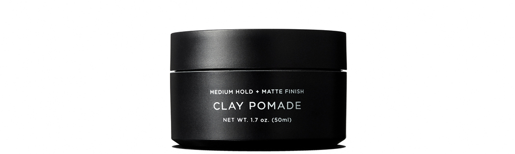 To achieve a sculptural yet lived in style, the beeswax based Clay Pomade provides extra hold with a matte finish.
