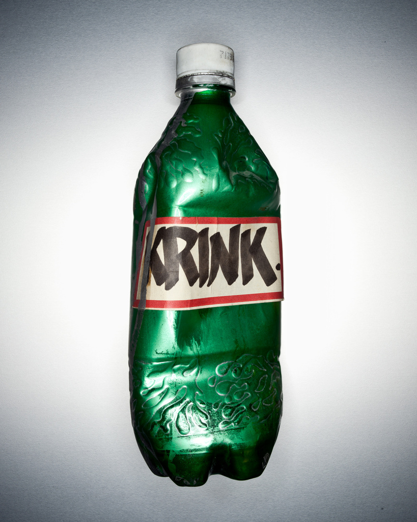 Early Krink bottle. Photo: Henry Leutwyler