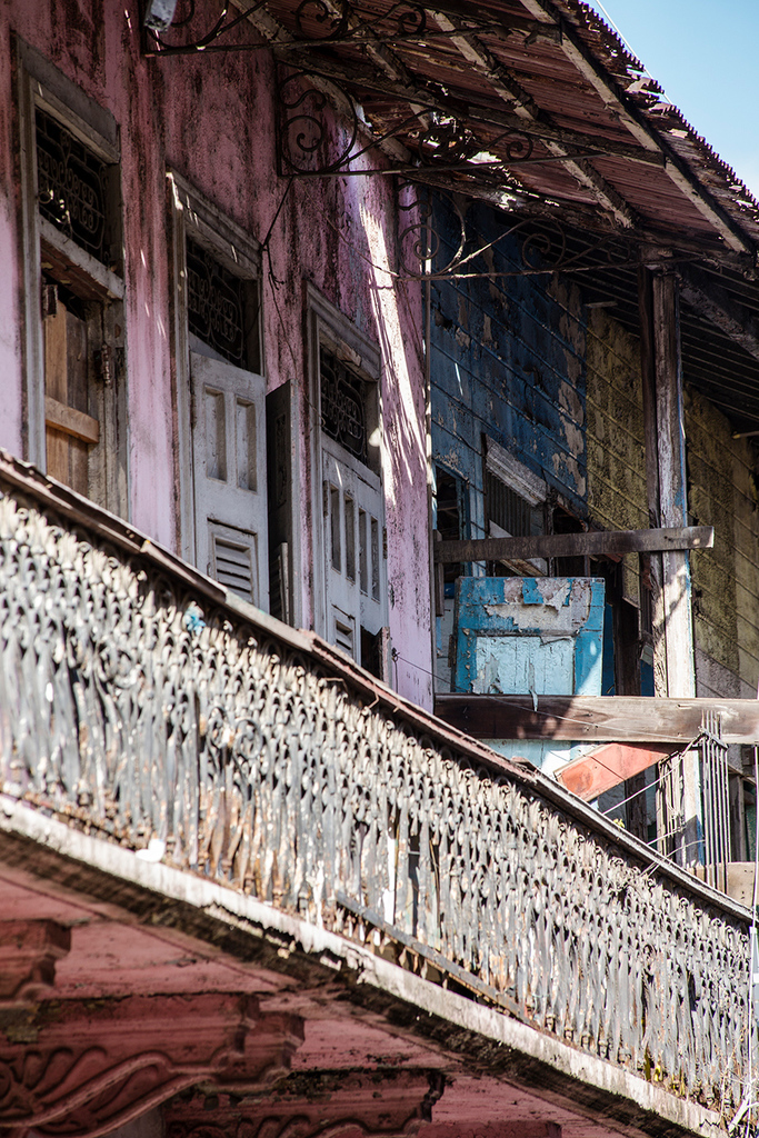 Beautiful details of old Panama